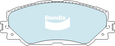 Brake Disc Pad Set Front Front Bendix DB1802 GCT For Toyota Corolla Rav 4 RUKUS