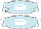Brake Disc Pad Set Rear Bendix DB1803 GCT For SUBARU FORESTER IMPREZA LIBERTY OUTBACK