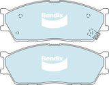 Brake Disc Pad Set Front Bendix DB1805 GCT For KIA RIO BC V6 1.5L