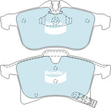 Brake Pads General CT Bendix DB1808GCT for Holden Astra AH TWINTOP i 2.2LTP Z 22 YH