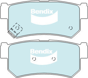 Brake Pads General CT Bendix DB1814GCT for Ssangyong Korando KJ SUV 2.9 TD 2.9LTD