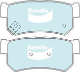 Brake Pads General CT Bendix DB1814GCT for Ssangyong Korando KJ SUV 2.9 TD 2.9LTD
