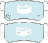 Brake Pads General CT Bendix DB1814GCT for Ssangyong Korando KJ SUV 2.9 TD 2.9LTD