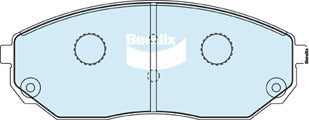 Brake Disc Pad Set Front Bendix DB1815 4WD For KIA SORENTO BL 2.5L 3.3L 3.5L 3.8L
