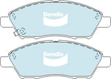 Brake Disc Pad Set Front Bendix DB1830 GCT For NISSAN TIIDA C11 1.8L SC11 1.8L