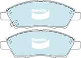 Brake Disc Pad Set Front Bendix DB1830 GCT For NISSAN TIIDA C11 1.8L SC11 1.8L