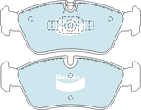 Brake Disc Pad Set  Bendix DB1833 ULT For BMW 1 E87 3 E90 E91 E92