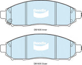Brake Pads 4WD/SUV Bendix DB18354WD for Nissan Pathfinder R51 SUV dCi 2.5LTD YD25DDTi