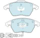 Brake Disc Pad Set Front Bendix DB1849 ULT For AUDI CITROEN PEUGEOT SKODA VW