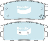 Brake Pads 4WD/SUV Bendix DB18624WD for Holden Captiva 7 CG7 SUV Flexfuel AWD 2.4LTP LE9 A24XE