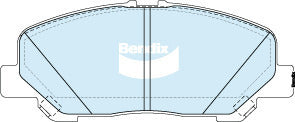 Brake Disc Pad Set Front Bendix DB1913 GCT For Toyota AlphaRD Tarago VELLFIRE