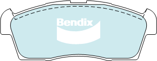 Brake Disc Pad Set  Bendix DB1918 GCT