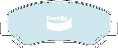 Brake Pads 4WD/SUV Bendix DB19464WD for Nissan X-Trail T31 SUV dCi 4x4 2.0LTD M9R