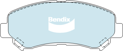 Brake Pads 4WD/SUV Bendix DB19464WD for Nissan X-Trail T31 SUV dCi 4x4 2.0LTD M9R