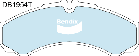 Brake Pads H/Duty Bendix DB1954THD for Iveco Daily Van  Wagon 35 S 15 V 35 C 15 V (A6HCV3B2 A6HBV4B2 A6HC41B2 ... 2.8LTD 8140.43N