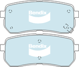 Brake Pads H/Duty Bendix DB1957HD for Hyundai iload TQ Cargo CRDi 2.5LTD D4CB