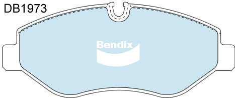 Brake Pads H/Duty Bendix DB1973HD for Mercedes Benz Viano W639 MPV CDI (639.811 639.813 639.815) 3.0LTD OM642.890