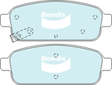 Brake Pads General CT Bendix DB1990GCT for Holden Astra PJ Hatchback GTC Sport 1.6LTP B16SHT