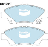 Brake Disc Pad Set  Bendix DB1991 GCT For HONDA CITY 1.5L CR-Z  1.5L INSIGHT 1.3L JAZZ 1.5L