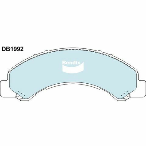 Brake Pads H/Duty Bendix DB1992HD for Toyota Dyna 400 BU  XZU Cab Chassis 4.9 D (XZU411 ) 4.9LTD 4cyl 96kW