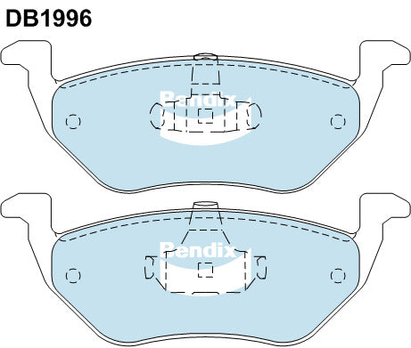 Bendix DB1996 4WD Disc Pad Set