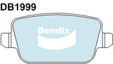 Brake Pads General CT Bendix DB1999GCT for Volvo XC70 BZ Wagon D5 AWD 2.4LTD 1D5244 T11 D 5244 T15
