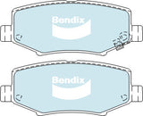 Brake Pads 4WD/SUV Bendix DB20034WD for Jeep Cherokee KK SUV 2.8 CRD 4x4 2.8LTD ENS