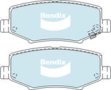 Brake Pads 4WD/SUV Bendix DB20034WD for Jeep Cherokee KK SUV 2.8 CRD 4x4 2.8LTD ENS