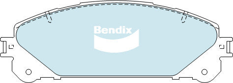 Brake Pads H/Duty Bendix DB2004HD for Lexus NX AGZ10 Hatchback 200t 2.0LTP 8AR FTS
