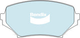 Brake Disc Pad Set  Bendix DB2063 GCT For MAZDA MX-5 NC 2L