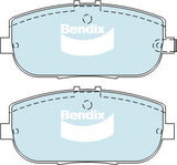 Brake Disc Pad Set  Bendix DB2064 GCT For ABARTH 124 348 1.4L MAZDA MX-5 NC 2L