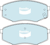 Brake Pads General CT Bendix DB2072GCT for Kia Sportage SL SUV GDI 2.0LTP G4NC