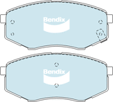 Brake Pads General CT Bendix DB2072GCT for Hyundai i30 FD Hatchback 1.6LTP G4FC