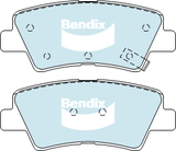 Brake Pads General CT Bendix DB2076GCT for Hyundai i40 VF Sedan 1.7 CRDi 1.7LTD D4FD