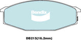 =NLA=BENDIX GCT DISC PADS