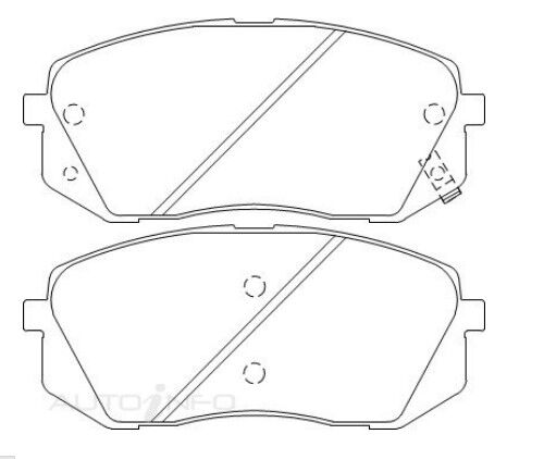 Brake Pads Top Performance DB2174TP