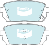 Brake Pads H/Duty Bendix DB2175HD for Hyundai ix35 LM SUV GDi 2.4LTP G4KJ