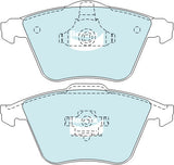 Brake Disc Pad Set  Bendix DB2176 ULT For FORD MAZDA FOCUS 3 BK