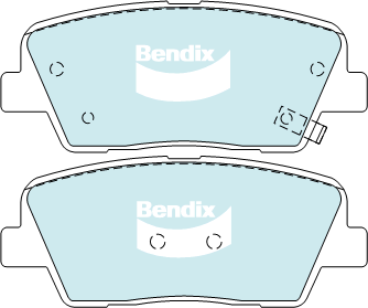 Brake Pads General CT Bendix DB2178GCT for Kia Carnival/Grand Carnival VQ MPV 3.8 3.8LTP G6DA