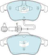 Brake Disc Pad Set Front Bendix DB2184 HD For AUDI A4/A5 8K2 B8 8F7