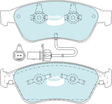 Brake Pads General CT Bendix DB2202GCT for Audi A8 4E2 4E8 Sedan W12 quattro 6.0LTP BHT