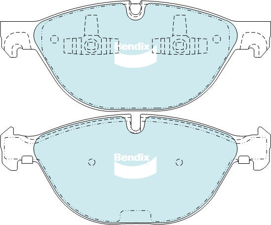 Brake Pads H/Duty Bendix DB2209HD for BMW X6 E71 SAC xDrive 35i 3.0LTP N54B30
