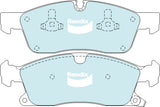 Brake Pads 4WD/SUV Bendix DB22164WD for Jeep Grand Cherokee WK WK2 SUV 5.7 V8 4x4 5.7LTP EZH