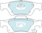 Brake Disc Pad Set Rear Bendix DB2217 4WD For JEEP Grand Cherokee WK2 WK AWD