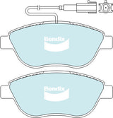 Brake Pads General CT Bendix DB2219GCT for Abarth 500C / 595C / 695C Convertible 1.4LTP 312 A1.000 312 A3.000