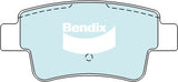 Brake Pads General CT Bendix DB2220GCT for Fiat Punto 199 Hatchback 1.3 D Multijet 1.3LTD 199 A3.000