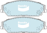Brake Pads General CT Bendix DB2240GCT for Hyundai i30 GD Hatchback 1.8LTP G4NB