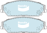 Brake Disc Pad Set Front Bendix DB2240 GCT For HYUNDAI i30 GD 1.6L 1.8L KIA