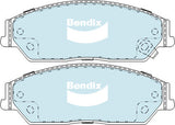 Brake Pads General CT Bendix DB2243GCT for Toyota Aurion GSV40 Sedan 3.5 3.5LTP 2GR FE