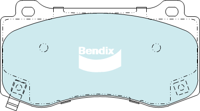 Brake Disc Pad Set  Bendix DB2259 ULT For CHRYSLER 300C JEEP Grand Cherokee